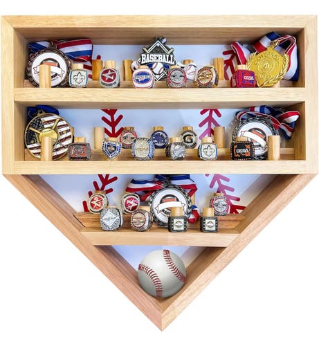 Baseball Ring Ball and Awards Display Holder