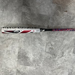 Used 2017 DeMarini BBCOR Certified Composite 30 oz 33" CF Insane Bat