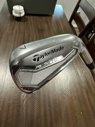 Used RH TaylorMade P770 Forged 7 Iron KBS Tour C-Taper 120 Steel Stiff