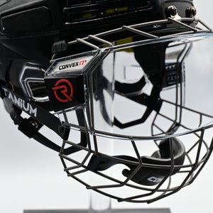 TITANIUM Ronin MK5-X JUNIOR SHIELD (CE Certified) - NEW!!! (No helmet included) Flat-Grey Cage