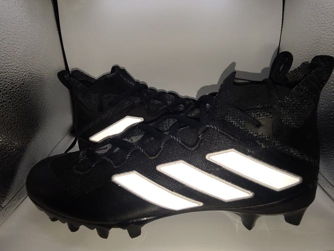 Adidas Freak 21 Ultra 'Black White' Football Cleats Men's Size 12