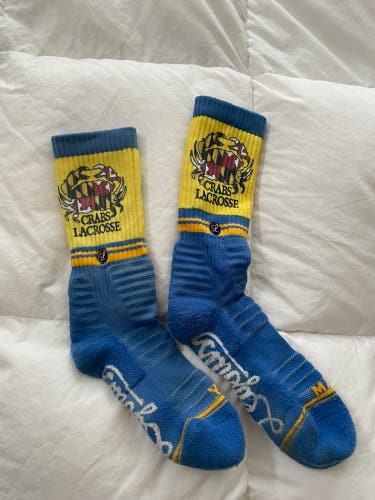 Crabs lacrosse Legends socks