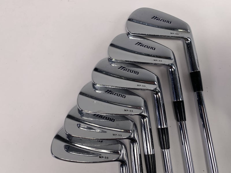 Mizuno MP 33 Iron Set 5-PW True Temper Dynamic Gold Sensicore S300 Stiff RH
