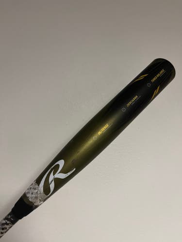 Used 2023 Rawlings BBCOR Certified (-3) 31 oz 34" Icon Bat