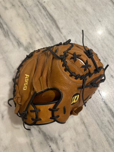Lightly used 2020 Catcher's 34" A950 Baseball Glove