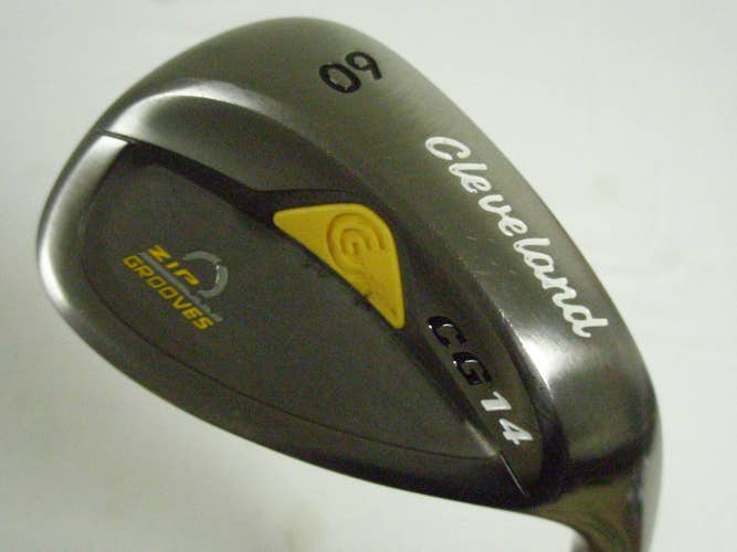 Cleveland CG14 Black Pearl Lob Wedge 60* 12* (Graphite) LW Golf Club