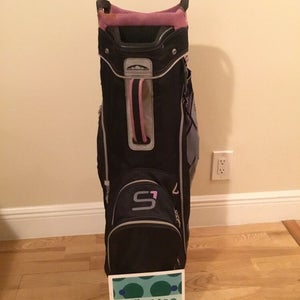 Sun Mountain Ladies Series One Cart Golf Bag 15-way Dividers  No Rain Cover