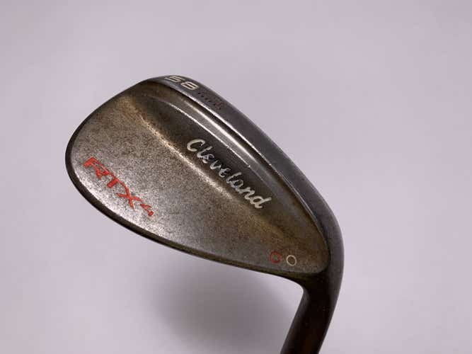 Cleveland RTX 4 Tour Raw Lob Wedge LW 58* 9 DG S400 Tour Issue Stiff RH