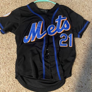 Scherzer/New York Mets Black Used Youth Small Boys Jersey