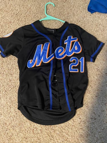 Scherzer/New York Mets Black Used Youth Small Boys Jersey