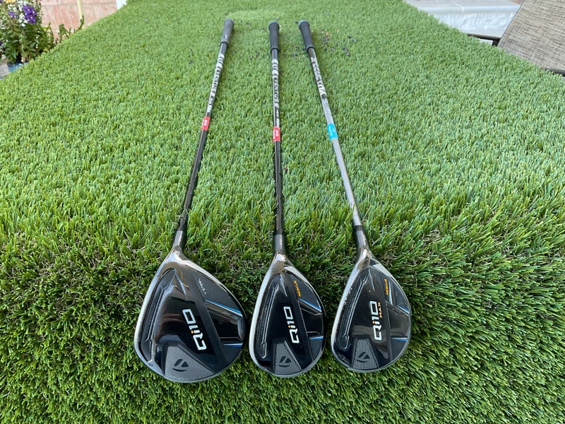 Used Men's 2023 TaylorMade Qi10 Right Handed Fairway Wood Regular Flex 3-4 Wood