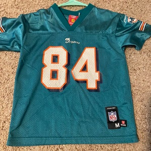 Chambers/ Dolphins Green Used Youth Small Boys Nike Jersey