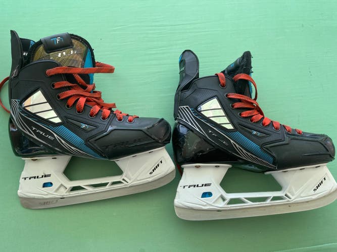 Junior Used True TF7 Hockey Skates D&R (Regular) 4.0