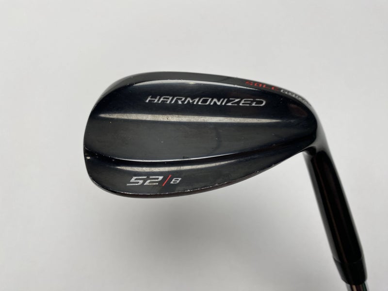 Wilson Harmonized Black Gap Wedge GW 52* 8 Bounce Wedge Steel RH Midsize Grip