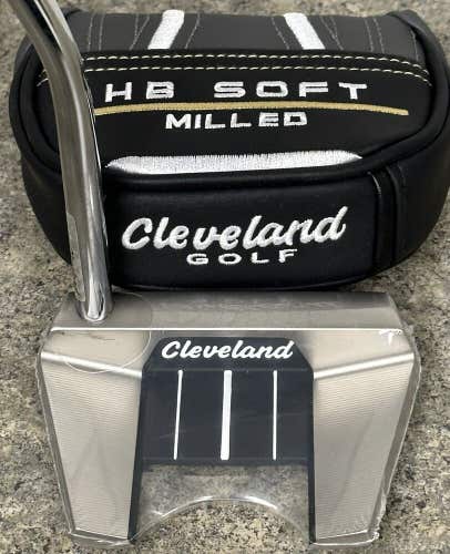 Cleveland Golf HB Soft Milled #11 Mallet Putter 34" w/ Headcover New #89009