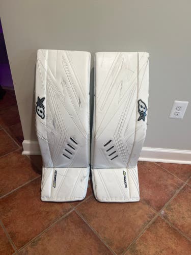 Used  Brian's  OPTiK 2 Goalie Leg Pads