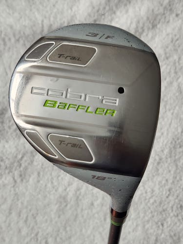 Women's Cobra Baffler T Rail 3/F Fairway Wood 18° RH; Graphite Shaft