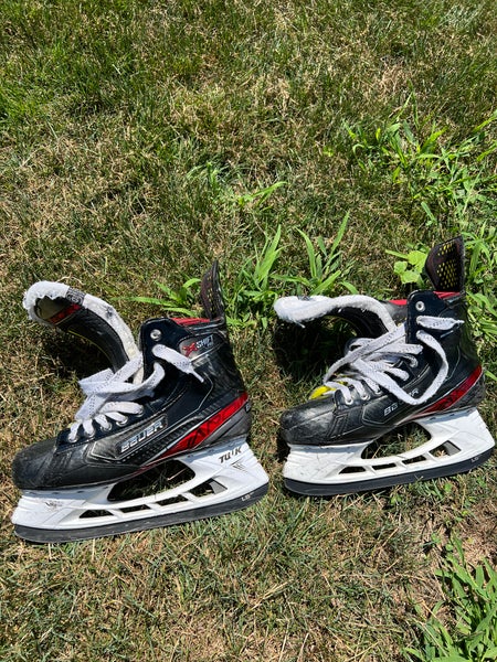 Used Senior Bauer Vapor X Shift Pro Hockey Skates Regular Width Pro Stock 9