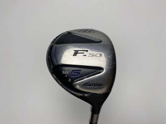 Mizuno F50 5 Fairway Wood 18* Exsar FS2 Senior Graphite Mens RH