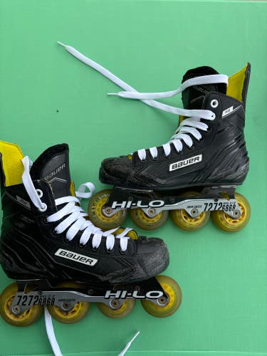 Used Senior Bauer RS Inline Skates Regular Width Size 6