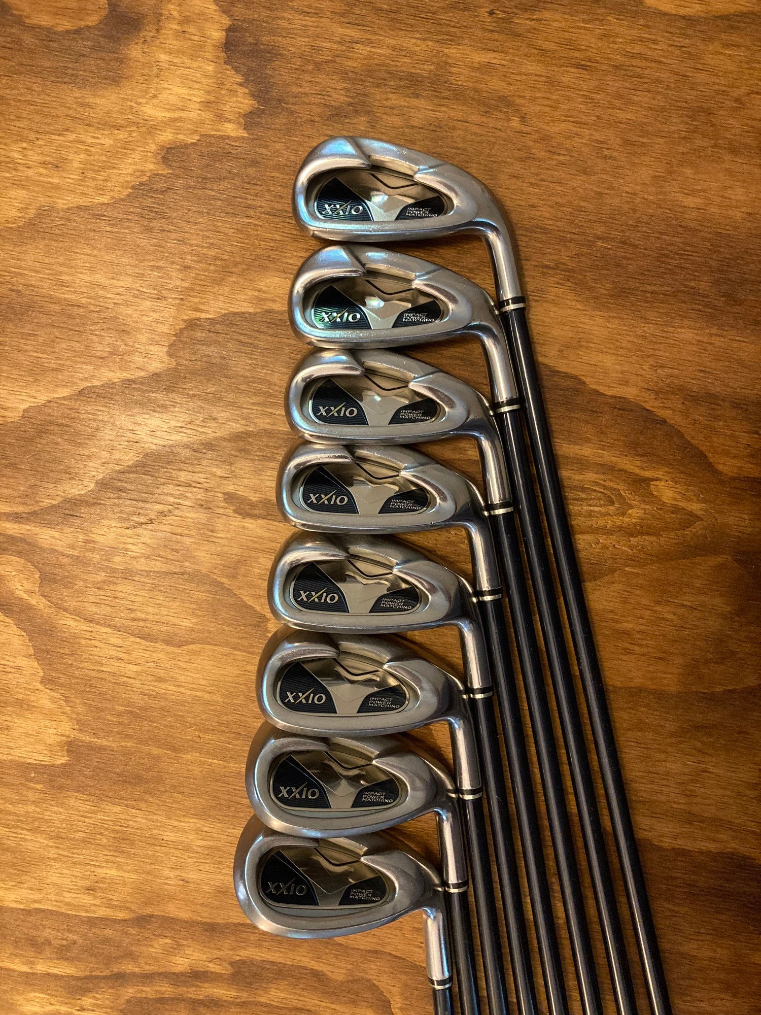 XXIO MP500 Iron Set / 5-PW-AW-SW Stiff-Regular Flex Graphite