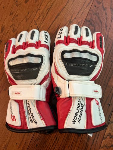 Leki World Cup Trigger S Racing gloves- YOUTH SIZE 5