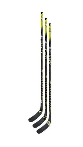 3 New Warrior Alpha DX5 Grip hockey sticks 55 flex Intermediate W03 left LH ice