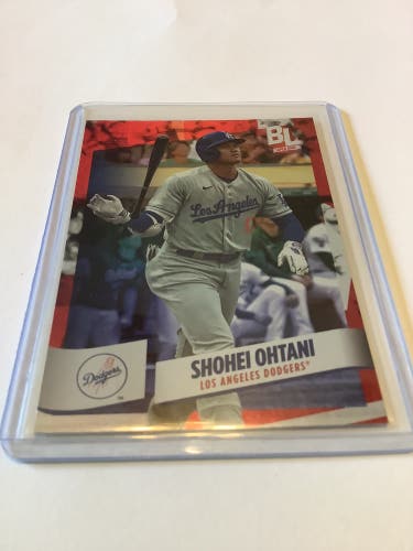 Shohei Ohtani Super Rare 2024 red foil Big League baseball card