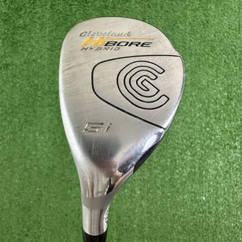 Cleveland Hibore 28° 5i Hybrid Iron Shaft Senior A Flex Left Handed 39”