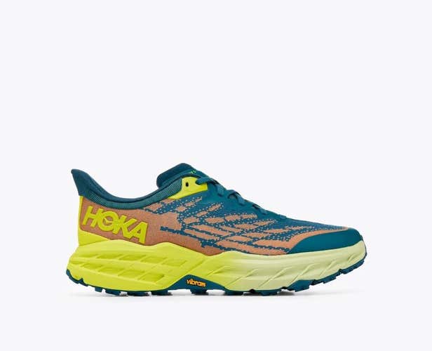 Hoka Men's Speedgoat 5 Running Shoes 1123157 BCEP  Blue Coral Primrose 12 NEW