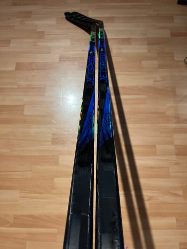 New 2 Pack 2x 75 Flex Left Handed P29 Blue FT7 Pro Hockey Sticks