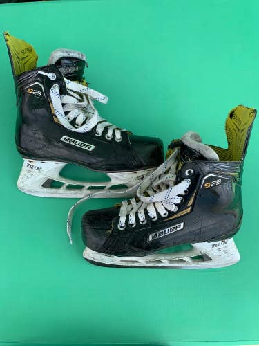 Used Senior Bauer Supreme S29 Hockey Skates Regular Width 9