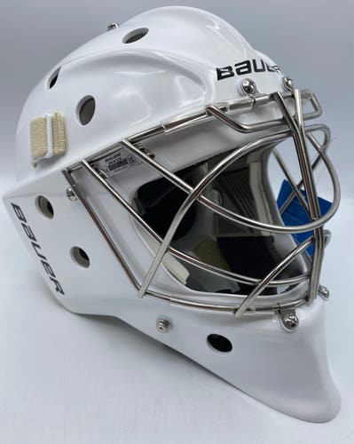 NEW Bauer 960 Cateye Goal Mask, White, Small