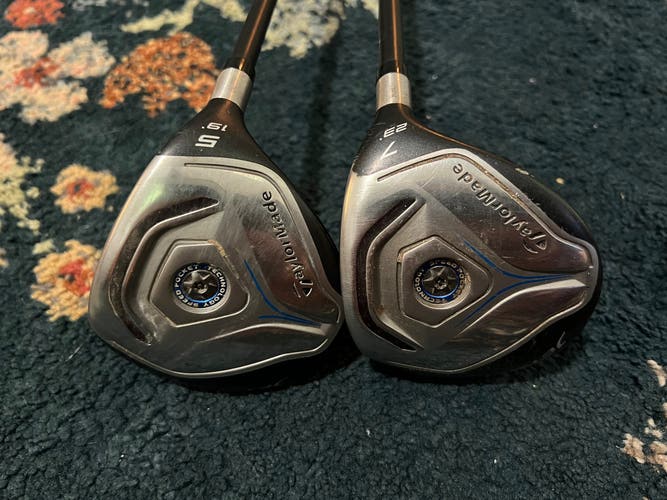 2 Taylormade Jetspeed 5 & 7 Fairway Woods