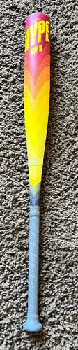 Used 2024 Easton Hype Fire USSSA Certified Bat (-10) Composite 31 inch / 21 ounce