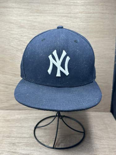 New York Yankees New Era Authentic On-Field 59FIFTY Fitted Hat Navy 7 3/8