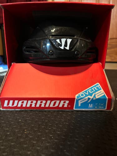 NEW Warrior Covert PX2 Helmet Senior Medium Black
