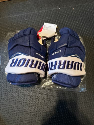 NEW Warrior Covert QRE Pro Gloves 13” royal/white
