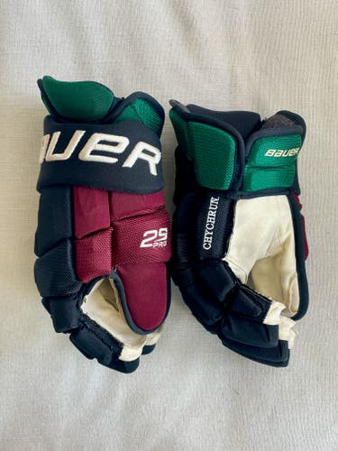 Arizon Coyotes Bauer Supreme 2S Pro Gloves 14" Pro Stock | Kachina