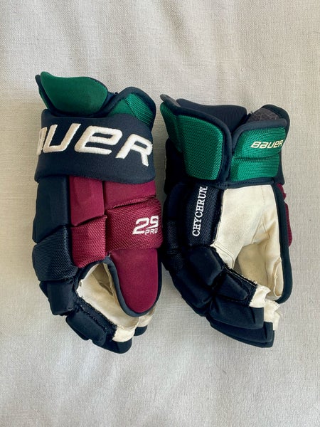 Arizon Coyotes Bauer Supreme 2S Pro Gloves 14" Pro Stock | Kachina