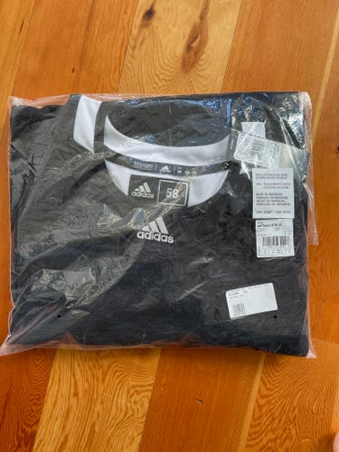 Black New Adidas Practice Jersey Size 58