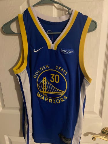 Stephen Curry Blue Used Youth XL Boys Nike Jersey