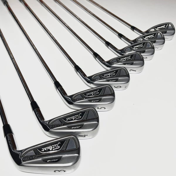 Titleist AP2 712 Iron Set 3-9, PW Right Handed Stiff Flex KBS Tour Steel Shafts