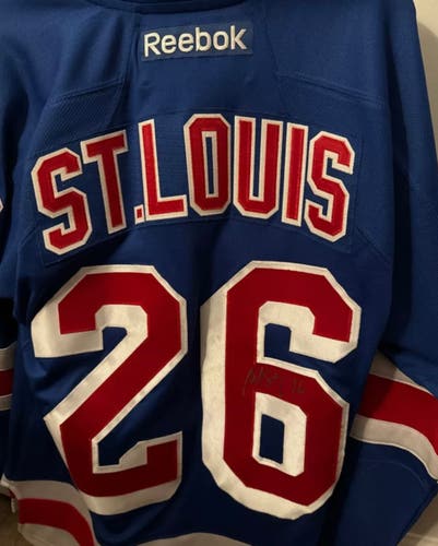 Signed Martin St Louis jersey
