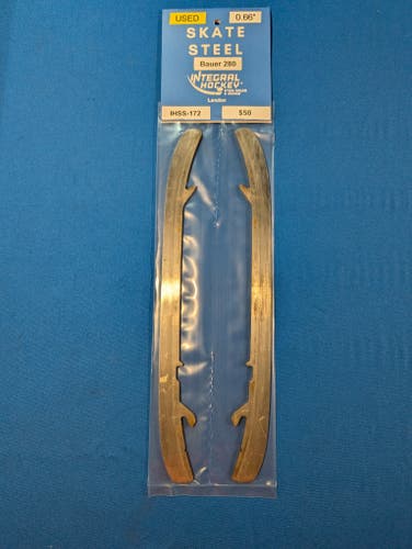 Used Replacement Steel, 280 (size 9 / 9.5) for Bauer Skates - IHSS-172 / IHSS-185