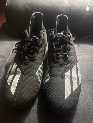 Black Used Men's Adidas Molded Cleats Cleats