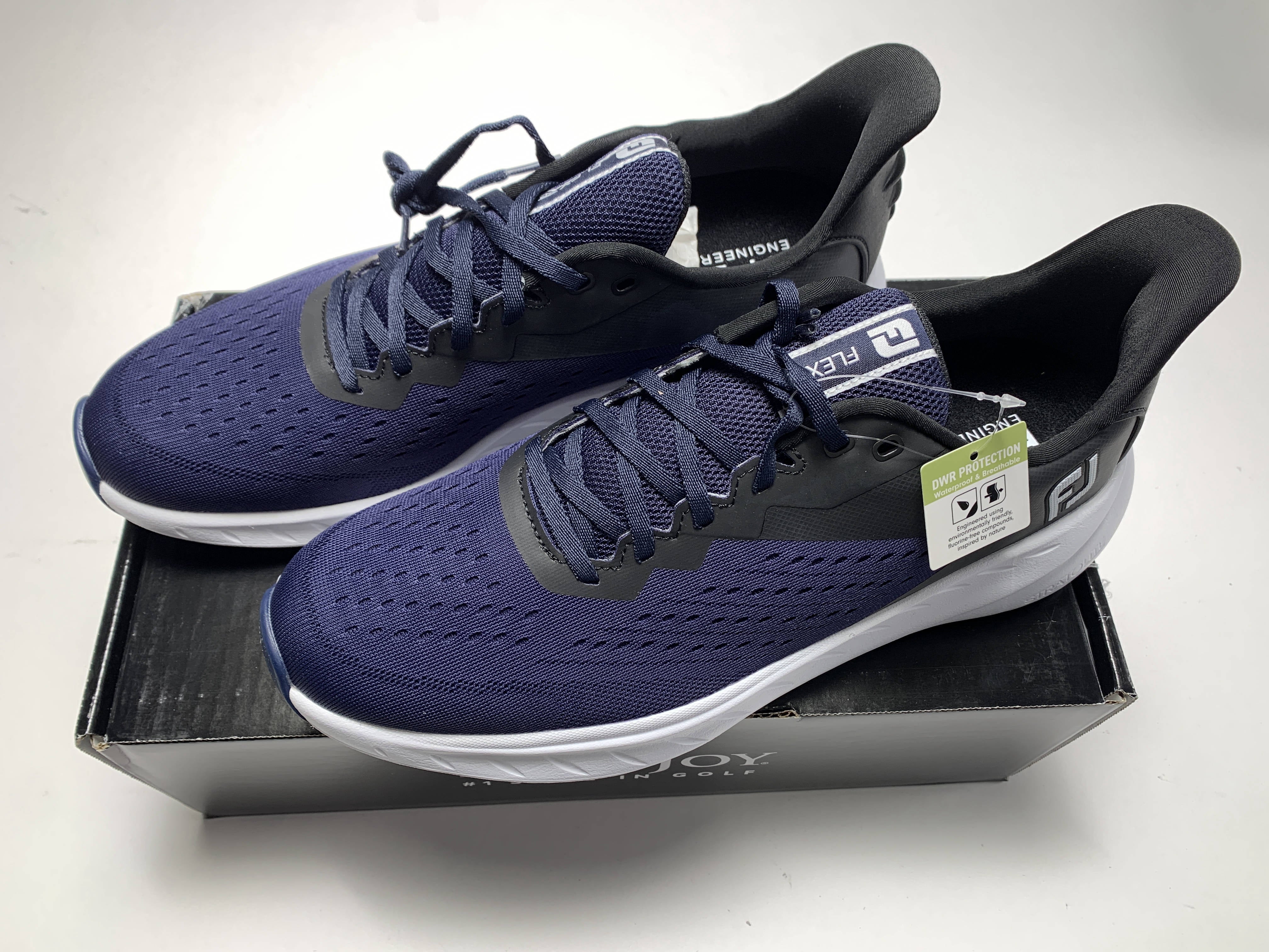 FOOTJOY Men\'s FJ Flex XP Golf Shoes Sneakers Blue Size 8 Wide New Footjoy Flex XP Men main image 4