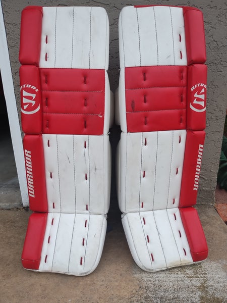 Used 28" Warrior Ritual G3 Goalie Leg Pads