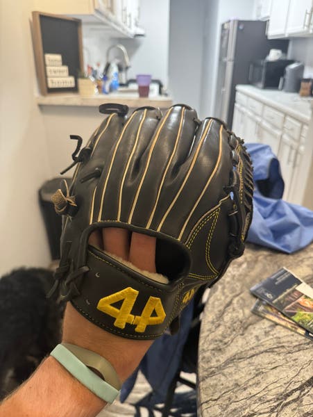 Black & Yellow 44 Glove | SidelineSwap | Buy and Sell on