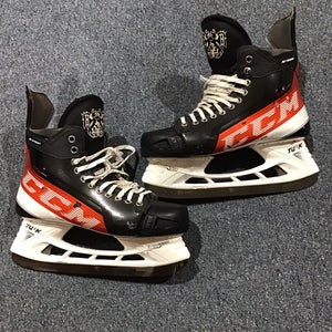 Used Senior CCM Burns Pro Stock 10 JetSpeed FT4 Pro Hockey Skates